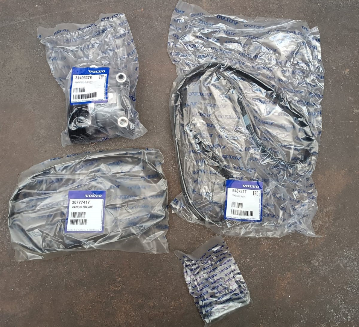 Volvo original Kit tensor de correia em V auxiliar 9487168